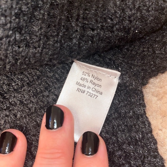 Sonoma Grey Turtleneck Sweater - Picture 6 of 8